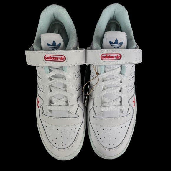 Adidas Forum Low Cloud White Almost Blue Shoes HQ4537 Men's Sizes 11.5 - 13 - Picture 7 of 9